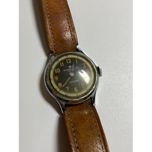 508 - A VINTAGE 1940/1950'S 'INGERSOLL' TRIUMPH WATCH