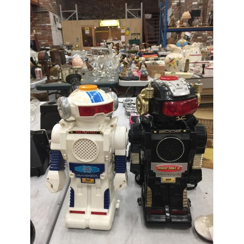 97 - TWO MAGIC MIKE II ROBOTS FROM HONG KONG