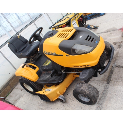 107 - TIMESAVER H1046 CUB CADET RIDE ON MOWER NEW BELT FITTED NO   VAT