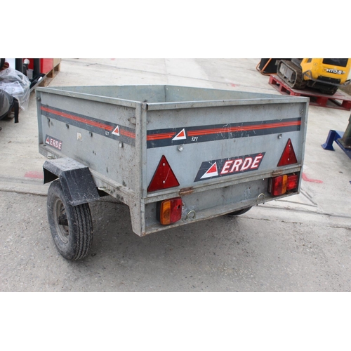 111 - ERDE 2 WHEEL TRAILER  NO VAT