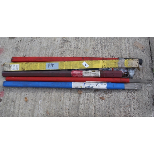 12 - 6 MIG/TIG WELDING RODS  + VAT