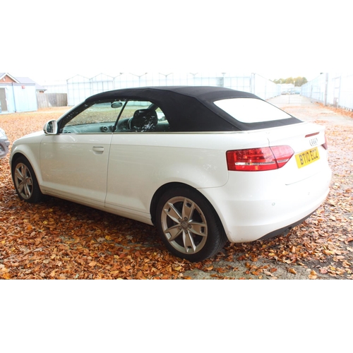 159 - AUDI A3 SPORT TDI  CONVERTIBLE BT10 ECZ 107000 MILES MOT FEB 2023 ROOF WORKING 2 KEYS NO VAT WHILST ... 