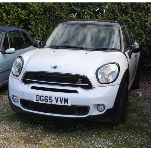 167 - MINI COUNTRYMAN, DB65 VVM,  2 OWNERS, SERVICE HISTORY, 76,000 MILES, NONE RUNNER- NO VAT