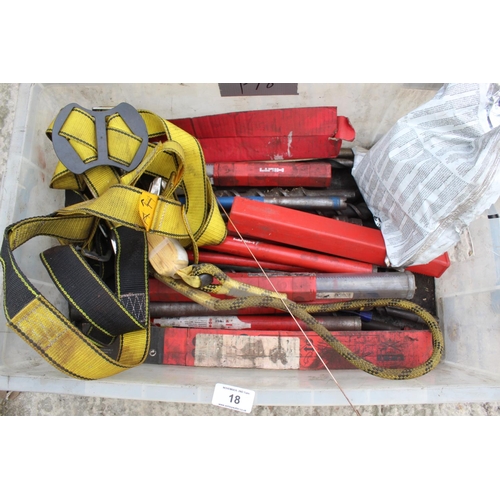 18 - LARGE BOX OF HILTI DIAMOND CORE DRILL BITS  + VAT