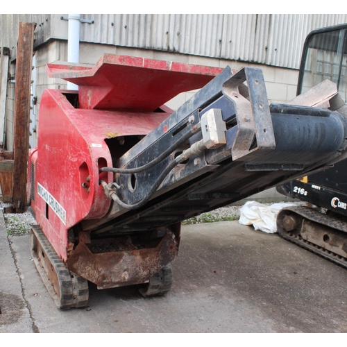 180 - A 2006 TRACKED HINOWA RHINO MICRO CRUSHER WITH 1354 HOURS ON THE CLOCK THE PLATE IS IN THE OFFICE  N... 