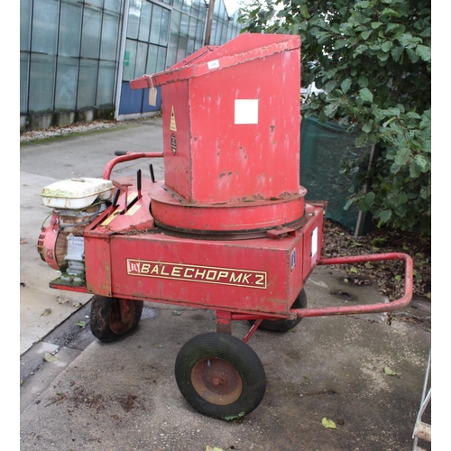 226 - LELY BALE CHOP MK2 WITH HONDA  + VAT