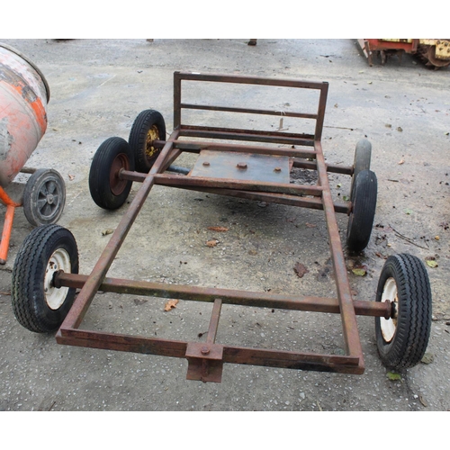 231 - 6 WHEEL CHASSIS  NO VAT