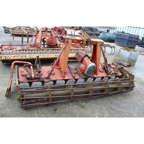 235 - ROTERRA POWER HARROW 8'  NO VAT