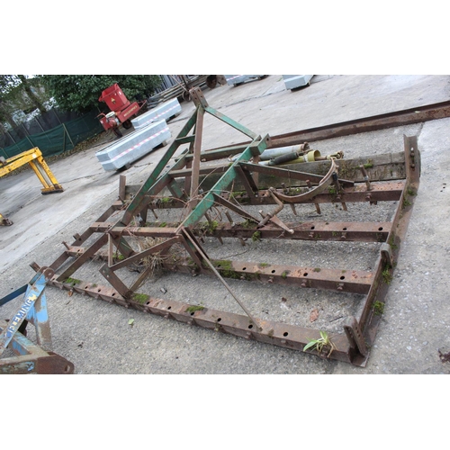 239 - DUTCH HARROW FOR SPARES  NO VAT