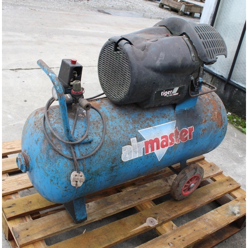 263 - AIR MASTER COMPRESSOR + VAT