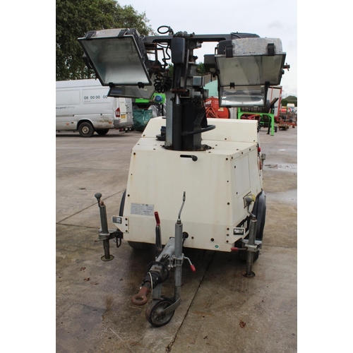 301 - S.M.C. TL90 LIGHTING TOWER  NO VAT