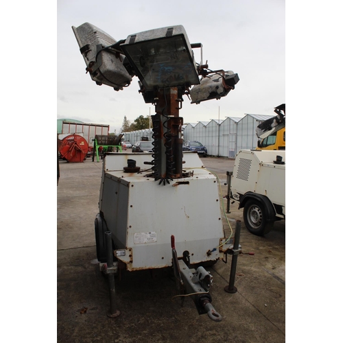 302 - S.M.C. TL90 LIGHTING TOWER  NO  VAT