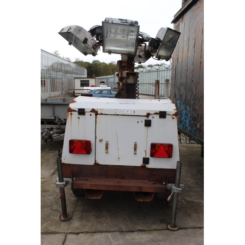 302 - S.M.C. TL90 LIGHTING TOWER  NO  VAT