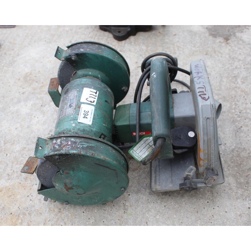 394 - ELECTRIC SAW / GRINDER - NO VAT