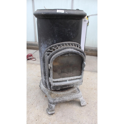 48 - CAST IRON GAS STOVE  NO VAT