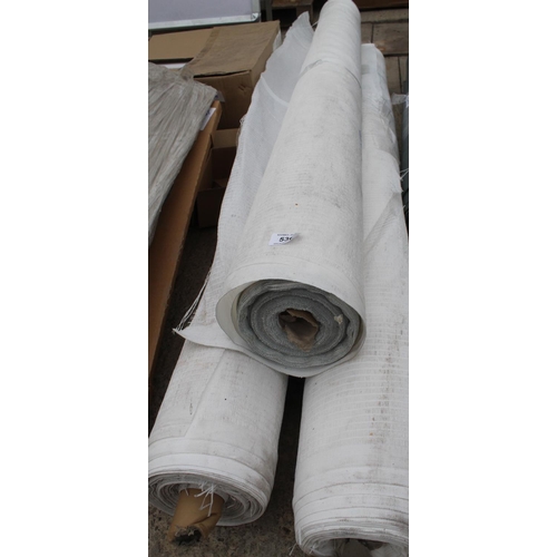 536 - THREE ROLLS NETTING - NO VAT