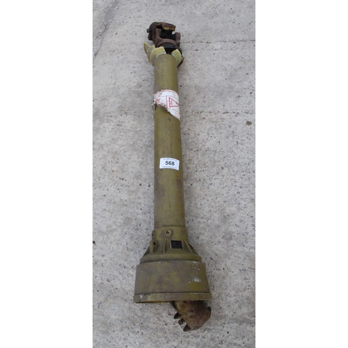 568 - 540 PTO SHAFT - NO VAT