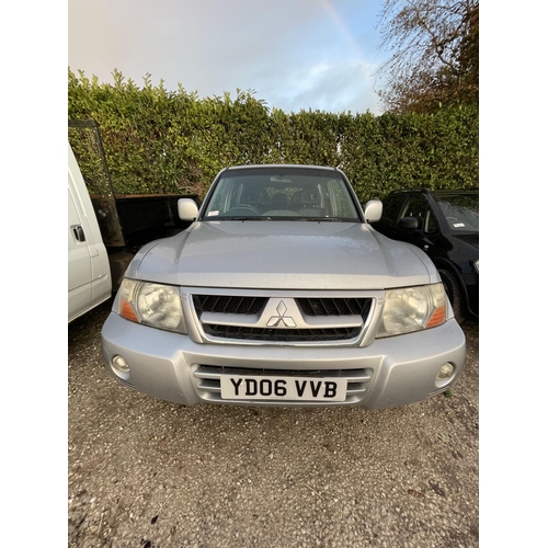 146 - 2006 MITSUBISHI SHOGUN REG.NO.YD06 VVB 160K MILES MOT TILL 11.05.2023 WHILST ALL DESCRIPTIONS ARE GI... 