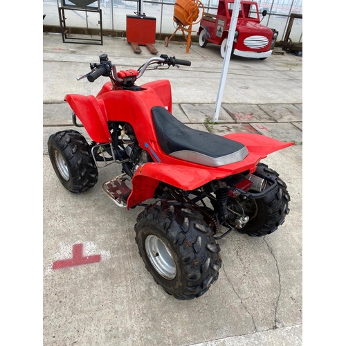 141 - QUAD 110CC SEMI AUTO ELECTRIC START NO VAT