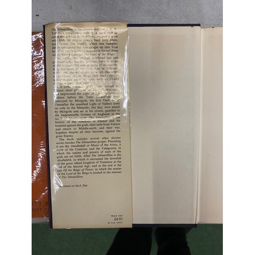 39 - A 1ST UK  EDITION  OF J.R.R TOLKIEN'S 'THE SILMARILLION' HARDBACK BOOK IN DUST JACKET