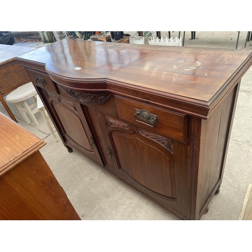 2670 - A LATE VICTORIAN CHIFFONIER BASE, 54