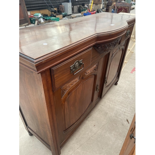 2670 - A LATE VICTORIAN CHIFFONIER BASE, 54