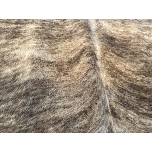 2195 - A LARGE ANIMAL HIDE RUG