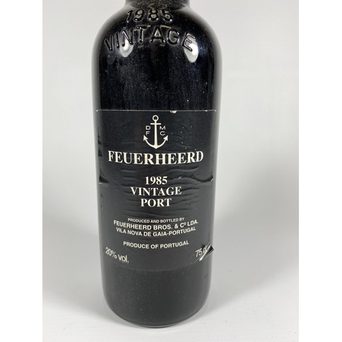 303 - 1 X 75CL BOTTLE - FEUERHEERD 1985 VINTAGE PORT