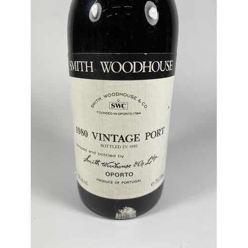 305 - 1 X 75CL BOTTLE - SMITH WOODHOUSE SWC 1980 VINTAGE PORT