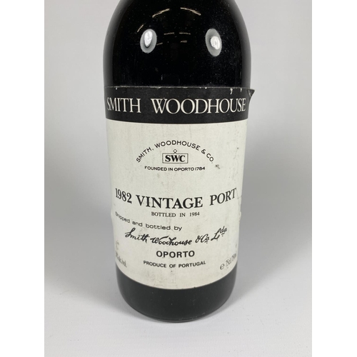 308 - 1 X 75CL BOTTLE - SMITH WOODHOUSE SWC 1982 VINTAGE PORT