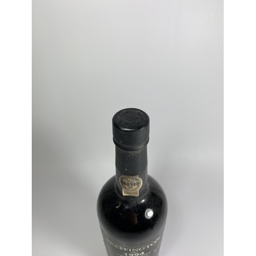 309 - 1 X 75CL BOTTLE - SKEFFINGTONS 1994 VINTAGE PORT