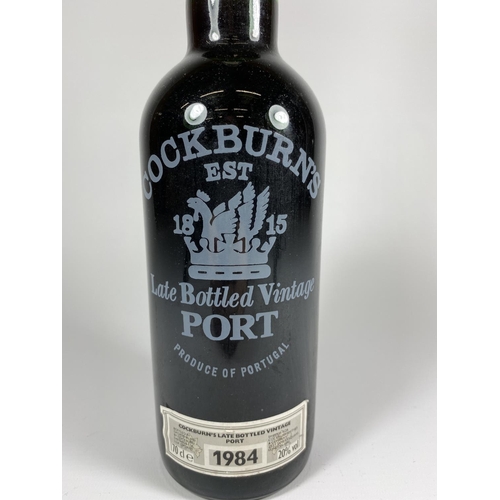 312 - 1 X 75CL BOTTLE - COCKBURNS 1984 VINTAGE PORT