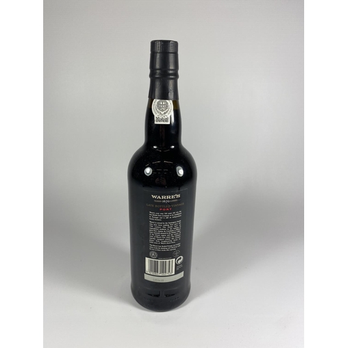 313 - 1 X 75CL BOTTLE - WARRE'S LATE BOTTLED 1999 VINTAGE PORT