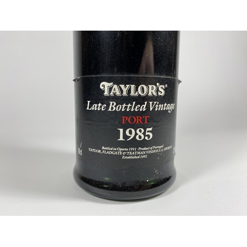 314 - 1 X 75CL BOTTLE - TAYLOR'S LATE BOTTLED 1985 VINTAGE PORT