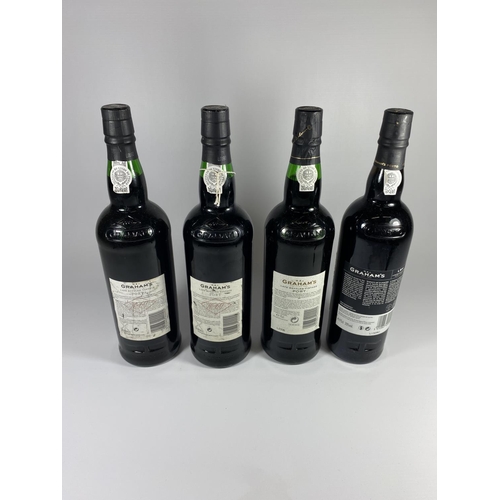 319 - 4 X 75CL BOTTLES - TAYLOR'S LATE BOTTLED VINTAGE PORT, 1994 X 2, 1996 & 2008