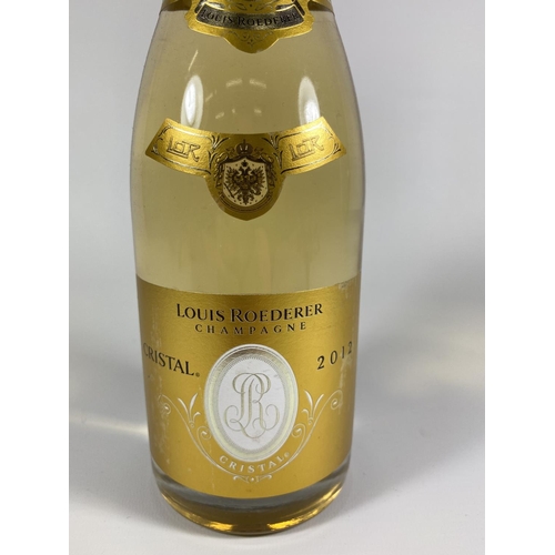 324 - 1 X 75CL BOTTLE - LOUIS ROEDERER CRISTAL 2012 CHAMPAGNE