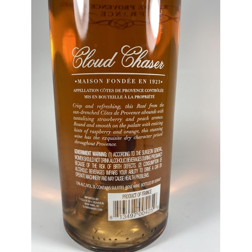 349 - 1 X 3L BOTTLE - CLOUD CHASER COTES DE PROVENCE ROSE WINE