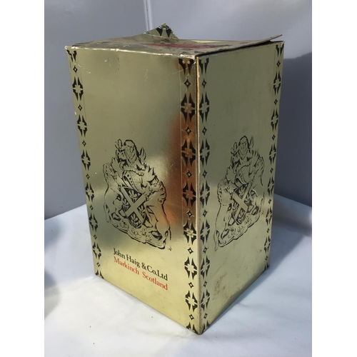 400 - A BOXED DIMPLE DE LUXE SCOTCH WHISKY 70 PROOF 26 2/3 FL.OZS. PROCEEDS TO BE DONATED TO EAST CHESHIRE... 