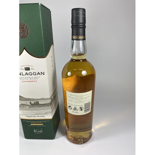 423 - 1 X 70CL BOXED BOTTLE - FINLAGGAN OLD RESERVE ISLAY SINGLE MALT SCOTCH WHISKY