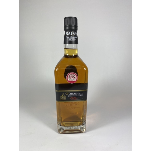 432 - 1 X 70CL BOTTLE - BAIN'S CAPE MOUNTAIN WHISKY