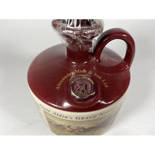 443 - 1 X 70CL BOTTLE - CECIL ALDIN'S GRAND NATIONAL SERIES BLENDED WHISKY