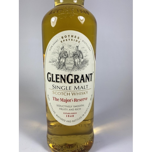 444 - 1 X 70CL BOTTLE - GLENGRANT THE MAJOR'S RESERVE SINGLE MALT SCOTCH WHISKY