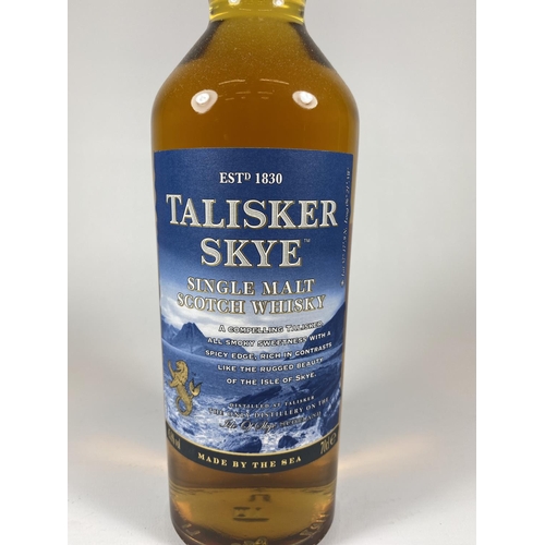 452 - 1 X 70CL BOTTLE - TALISKER SKYE SINGLE MALT SCOTCH WHISKY