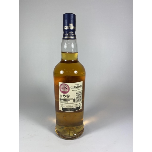 453 - 1 X 70CL BOTTLE - THE GLENLIVET FOUNDERS RESERVE SINGLE MALT SCOTCH WHISKY