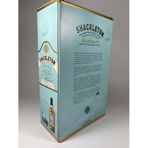 459 - 1 X 70CL BOXED GIFT SET & BOTTLE SET - SHACKLETON'S LIMITED EDITION SCOTCH ON THE ROCK PACK WHISKY