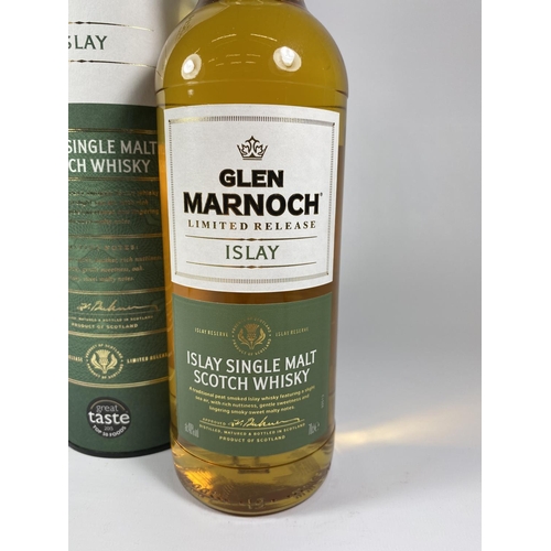 469 - 1 X 70CL BOXED BOTTLE - GLEN MARNOCH LIMITED RELEASE ISLAY SINGLE MALT SCOTCH WHISKY