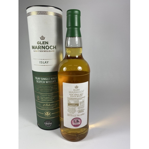 469 - 1 X 70CL BOXED BOTTLE - GLEN MARNOCH LIMITED RELEASE ISLAY SINGLE MALT SCOTCH WHISKY