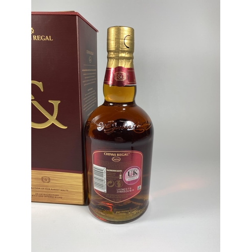 470 - 1 X 70CL BOXED BOTTLE - CHIVAS REGAL EXTRA BLENDED SCOTCH WHISKY