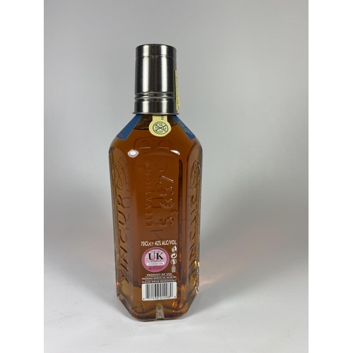 473 - 1 X 70CL BOTTLE - TINCUP AMERICAN WHISKEY