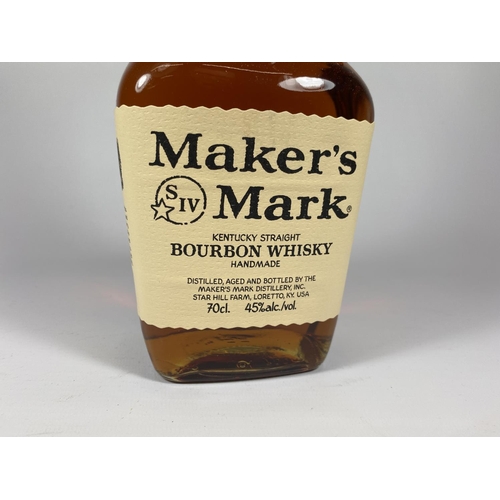 480 - 1 X 70CL BOTTLE - MAKER'S MARK KENTUCKY BOURBON WHISKY